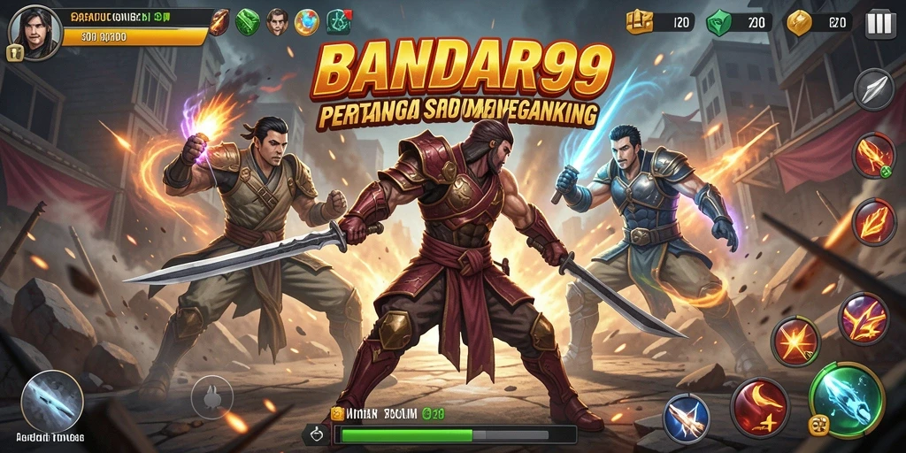 Screenshot BANDAR99 menampilkan momen seru dalam pertempuran aksi.