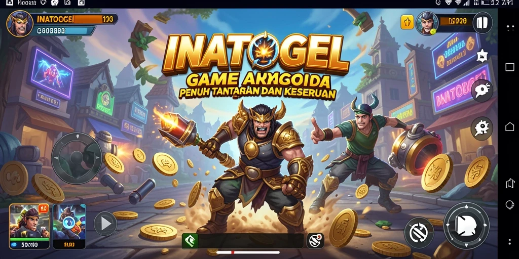 Tampilan gameplay seru dari INATOGEL dengan berbagai tantangan.