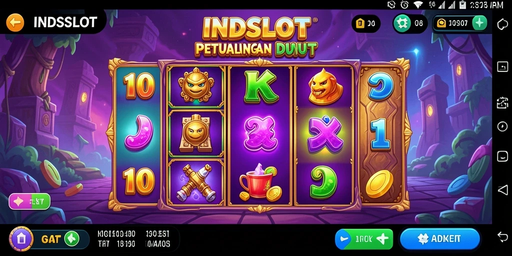 Tampilan gameplay seru dari INDSLOT dengan grafis menawan.