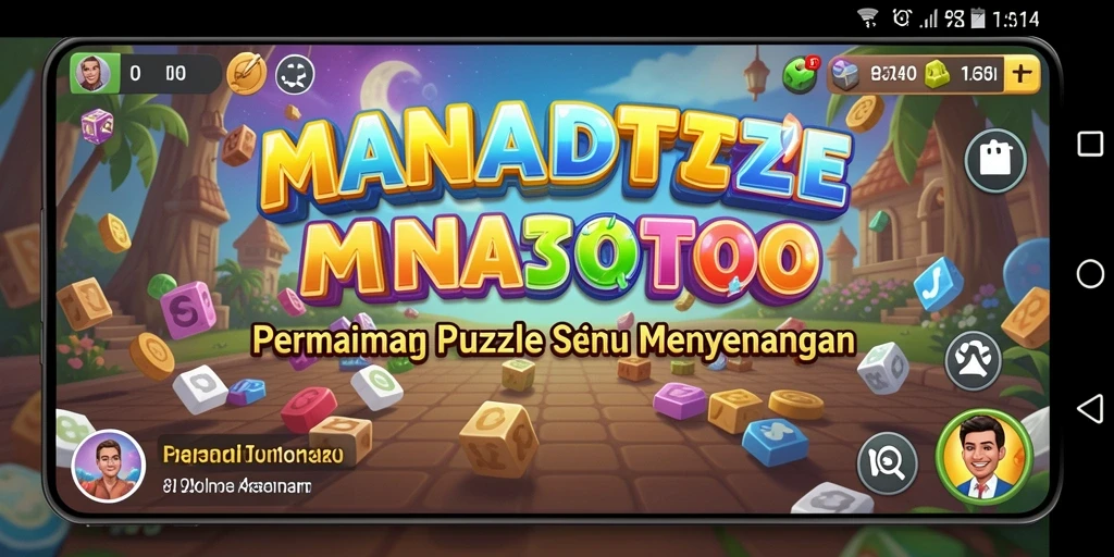 Screenshot yang menunjukkan gameplay seru dari MANADOTOTO.
