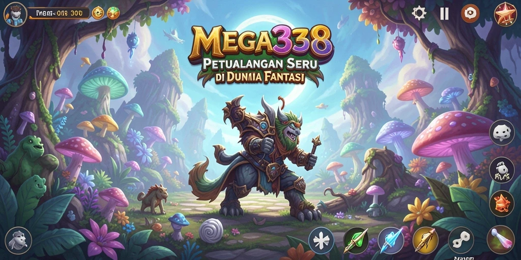 Screenshot menunjukkan gameplay MEGA338 yang penuh aksi dan petualangan.