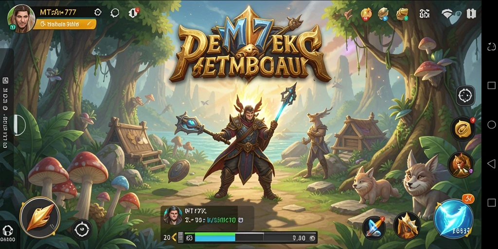 Tangkapan layar utama dari gameplay MT777 yang mendebarkan.