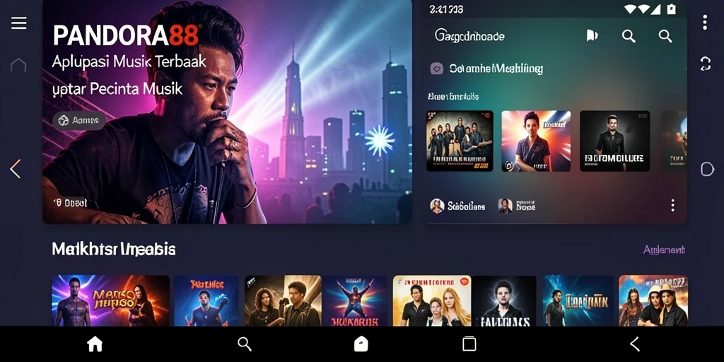 Tampilan gameplay PANDORA88 yang menakjubkan dengan beragam lagu.