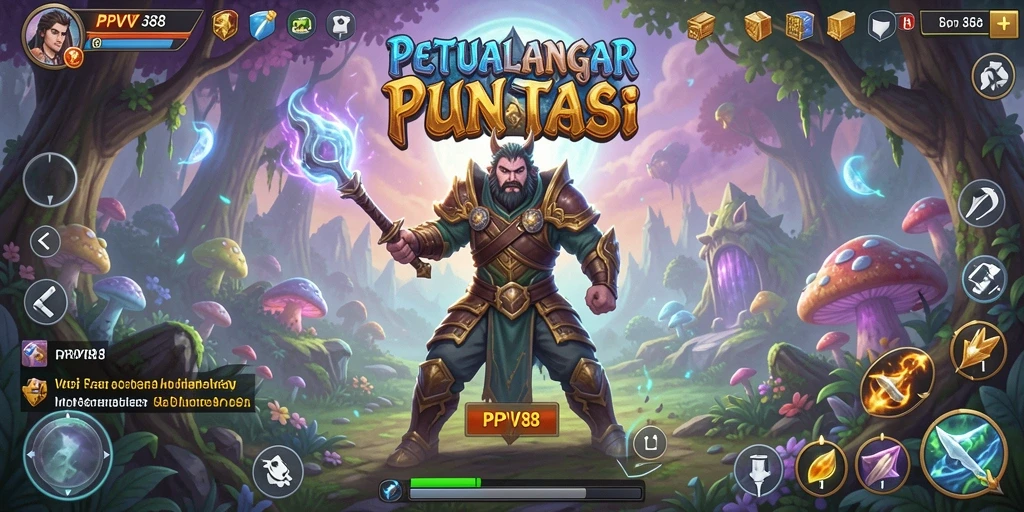 Tampilan gameplay seru dalam dunia petualangan PPV88.
